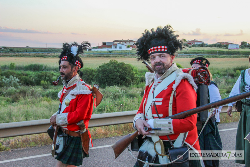 Arranca la Batalla de La Albuera con el desfile de regimientos y el teatro