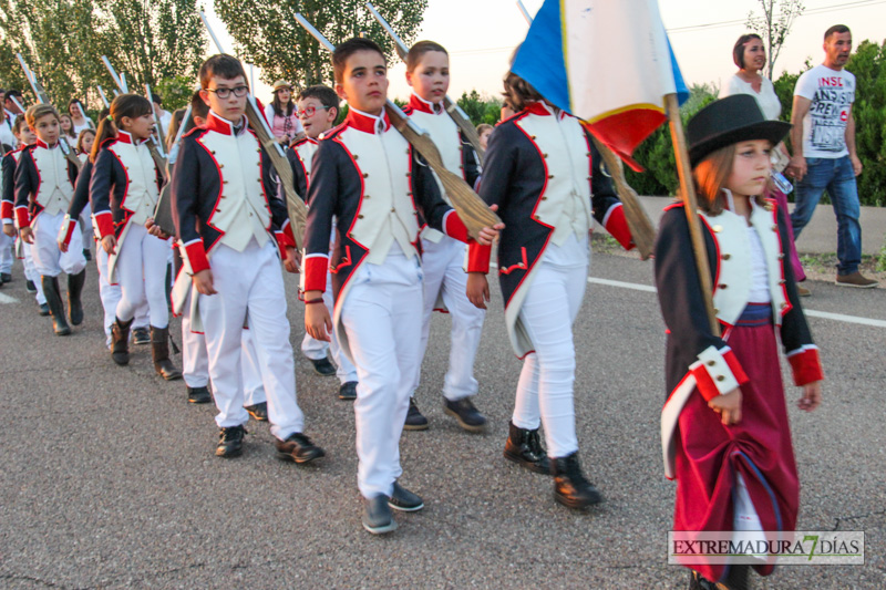 Arranca la Batalla de La Albuera con el desfile de regimientos y el teatro