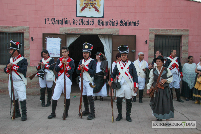 Arranca la Batalla de La Albuera con el desfile de regimientos y el teatro