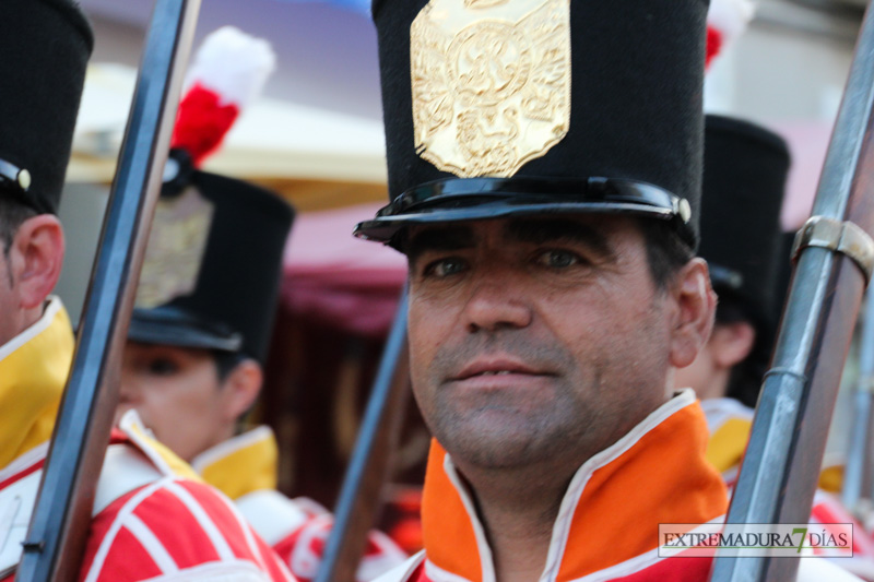 Arranca la Batalla de La Albuera con el desfile de regimientos y el teatro