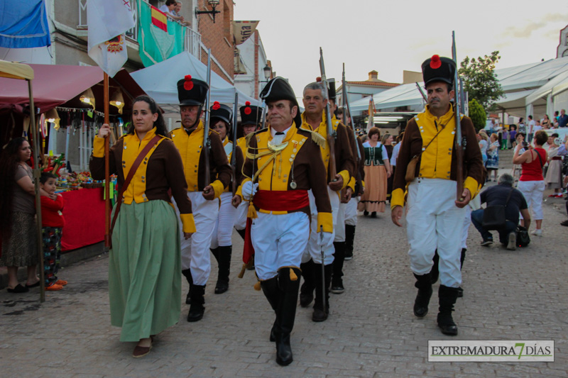 Arranca la Batalla de La Albuera con el desfile de regimientos y el teatro