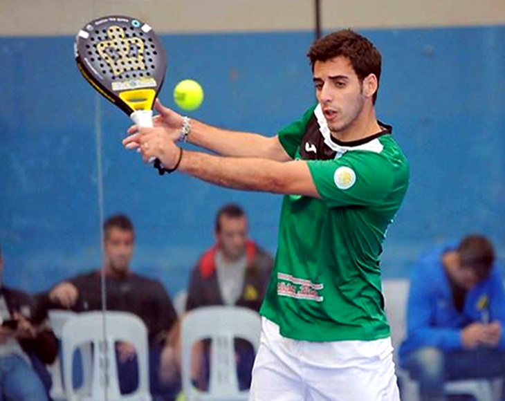Un extremeño en octavos del Barcelona Master de pádel