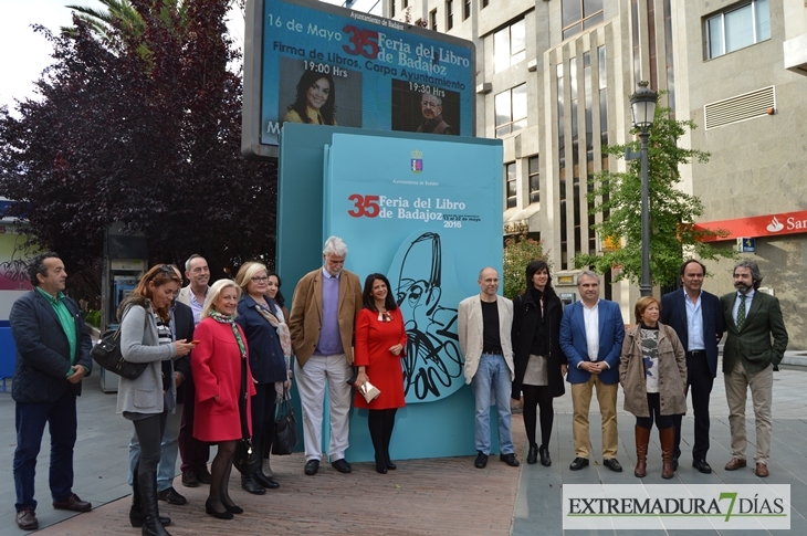 Imágenes de la inauguración de la  XXXV Feria del Libro de Badajoz