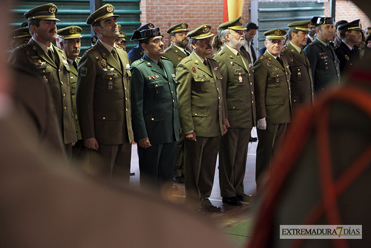 Imágenes del homenaje en Defensa a los Reservistas Voluntarios de Badajoz