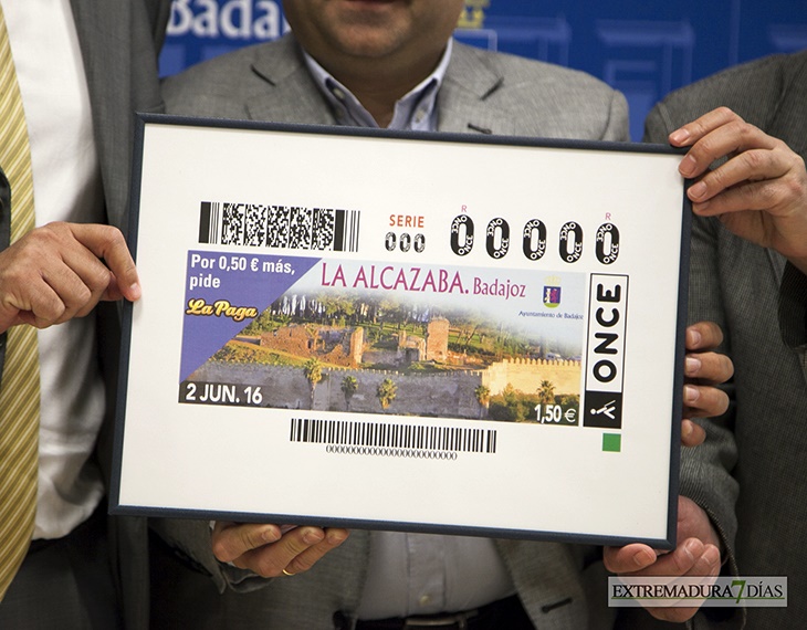 ONCE vuelve a elegir a Badajoz como imagen de sus cupones