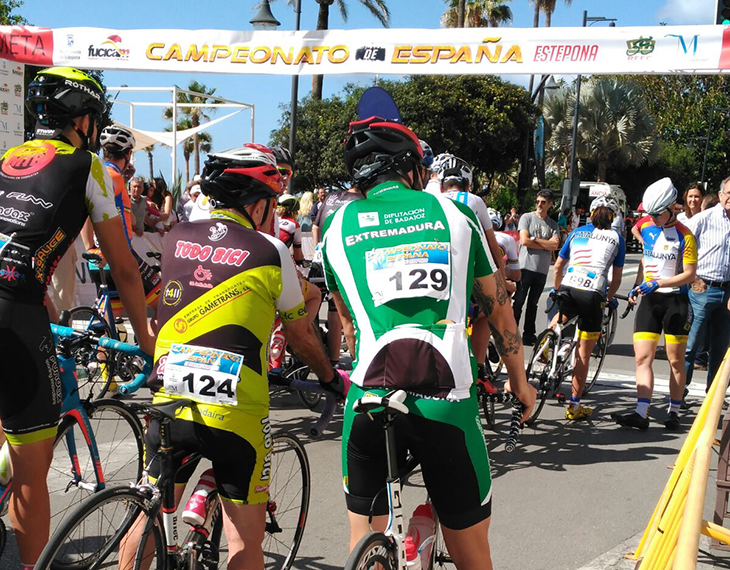 Gran actuación de Rubén Tanco en el nacional de ciclismo en ruta adaptado
