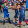 La Plaza Alta se convierte en una cancha de basket