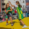 La Plaza Alta se convierte en una cancha de basket