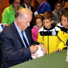 Imágenes de la visita de Vicente del Bosque a Mérida