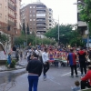 Apenas 200 personas celebran el título de liga culé en Badajoz