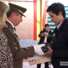 Imágenes del homenaje en Defensa a los Reservistas Voluntarios de Badajoz