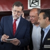 Imágenes de la visita de Mariano Rajoy a Badajoz