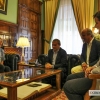 Fragoso recibe a la olímpica Miriam Casillas