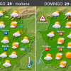 Previsión meteorológica en Extremadura. Días 28, 29 y 30 de mayo