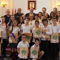 Osuna recibe a los  subcampeones nacionales de Educación Vial