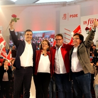 El PSOE nacional inicia su campaña en Mérida