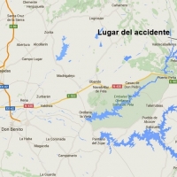 Tres jóvenes resultan heridos en un accidente en Castilblanco (Badajoz)