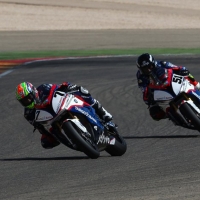 Dos podios para el extremeño Santi Barragán en Motorland