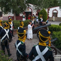 Arranca la Batalla de la Albuera con el desfile de regimientos y el teatro