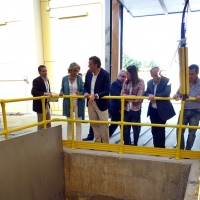 La depuradora de Coria pone en marcha la nueva línea de aguas