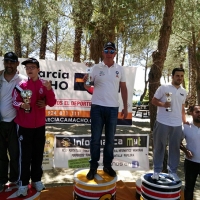Caballero encarrila el Campeonato de Extremadura de Slalom