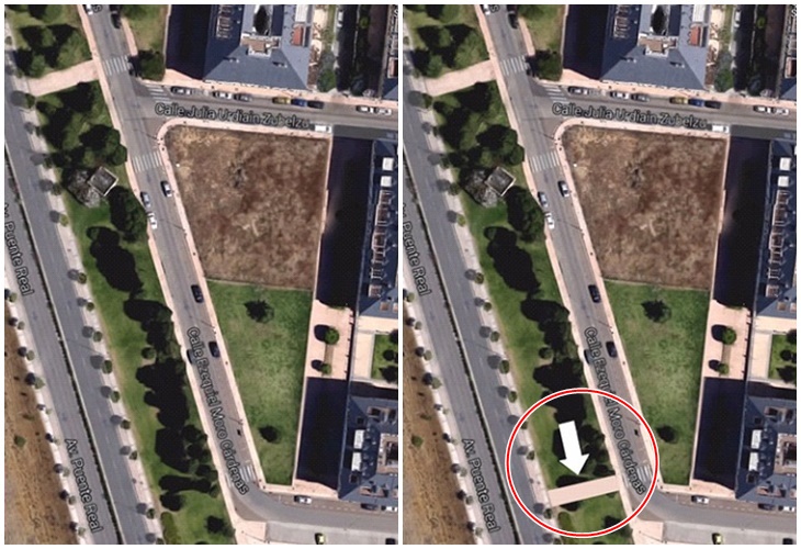 Piden una conexión peatonal entre el parque del Guadiana y el Puente Real