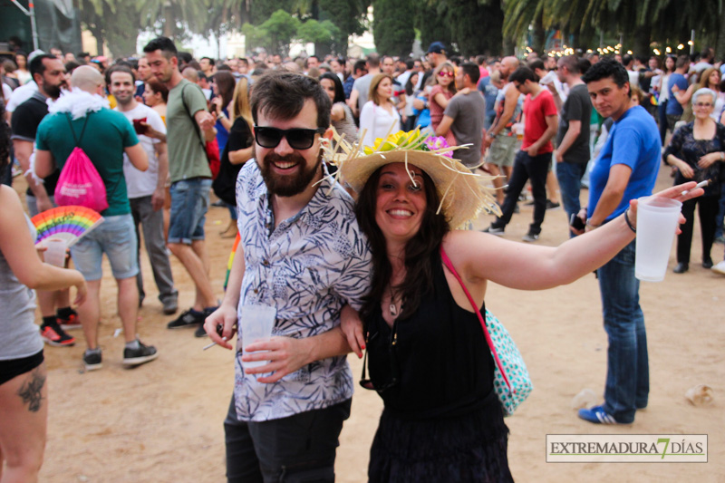 Imágenes de la Alcazaba en la Fiesta de los Palomos 2016