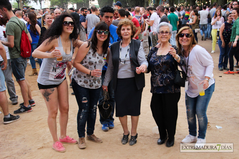 Imágenes de la Alcazaba en la Fiesta de los Palomos 2016