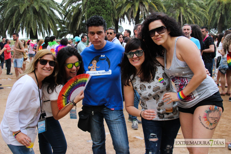 Imágenes de la Alcazaba en la Fiesta de los Palomos 2016