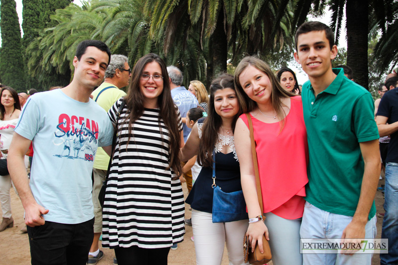 Imágenes de la Alcazaba en la Fiesta de los Palomos 2016