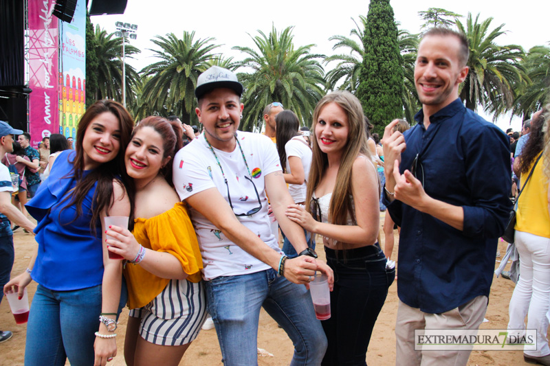 Imágenes de la Alcazaba en la Fiesta de los Palomos 2016