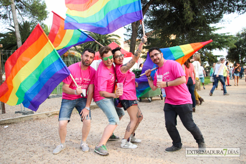 Imágenes de la Alcazaba en la Fiesta de los Palomos 2016