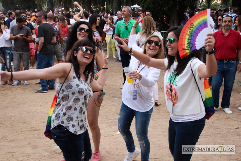 Imágenes de la Alcazaba en la Fiesta de los Palomos 2016