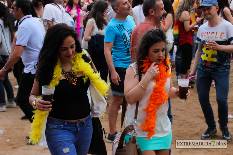 Imágenes de la Alcazaba en la Fiesta de los Palomos 2016