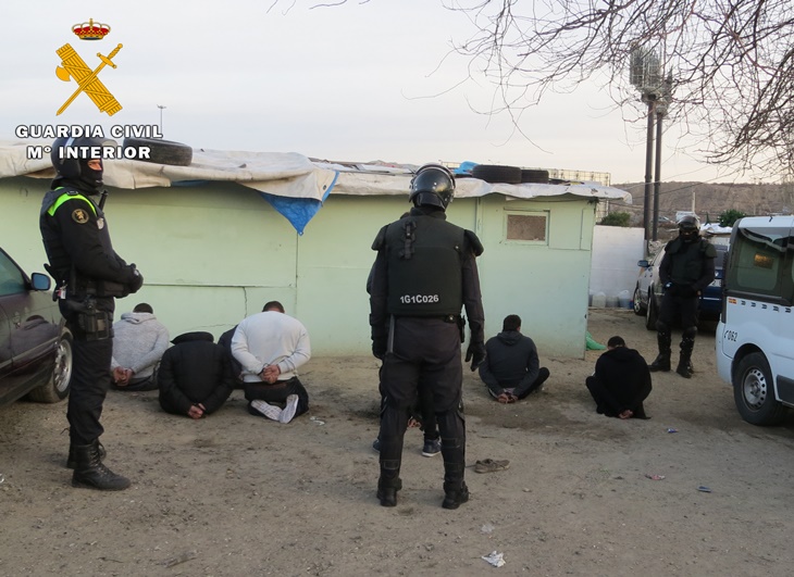 57 detenidos por el robo de cable en 19 provincias, entre ellas, Cáceres y Badajoz