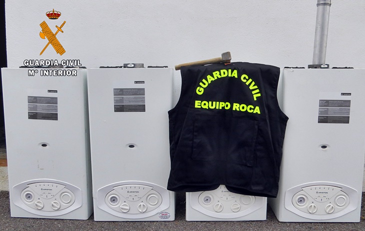 Seis detenidos por robar en más 40 viviendas dispuestas para su venta