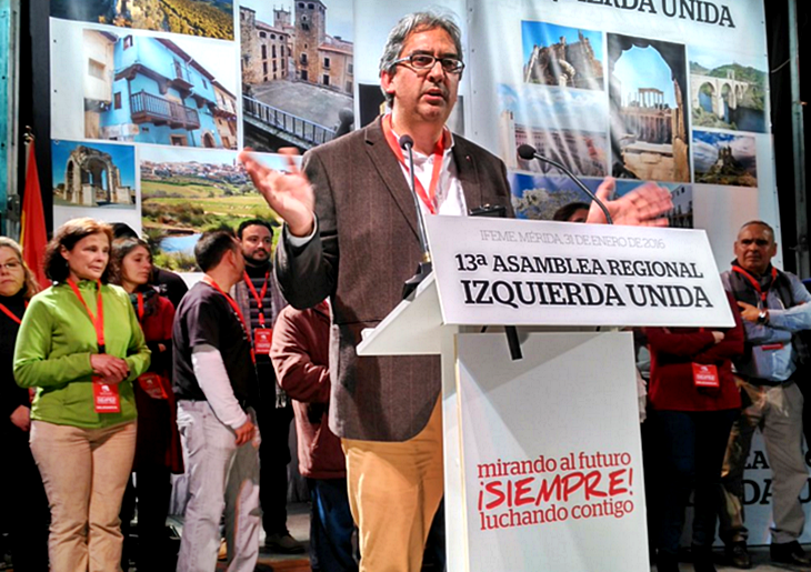 El Consejo regional de IU aprueba sus listas para el 26-J