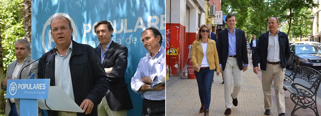 Monago asegura que el único voto útil es &quot;el voto al PP&quot;