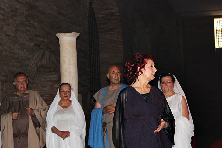 Imágenes de un funeral romano