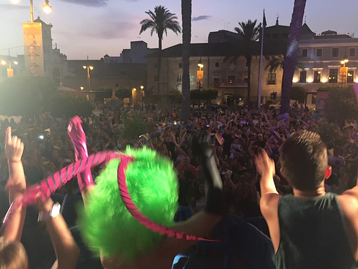 Imágenes del Día del Orgullo LGTBI en Extremadura