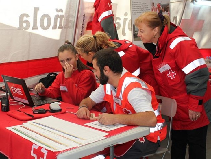 Cruz Roja pone en marcha un operativo especial para la Feria