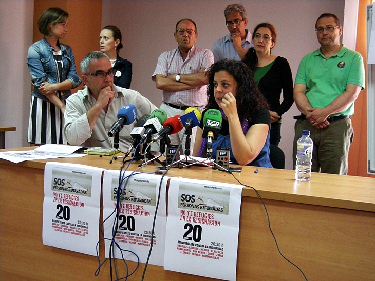 ‘Sos Personas Refugiadas’ convocan concentraciones en toda la región