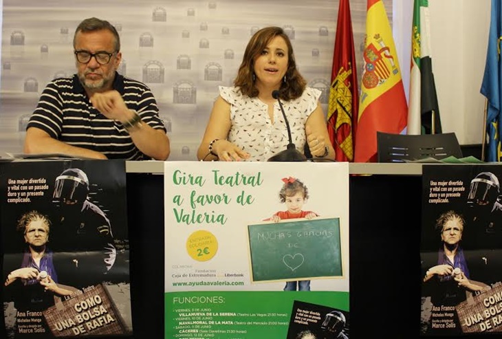 Teatro a favor de Valeria