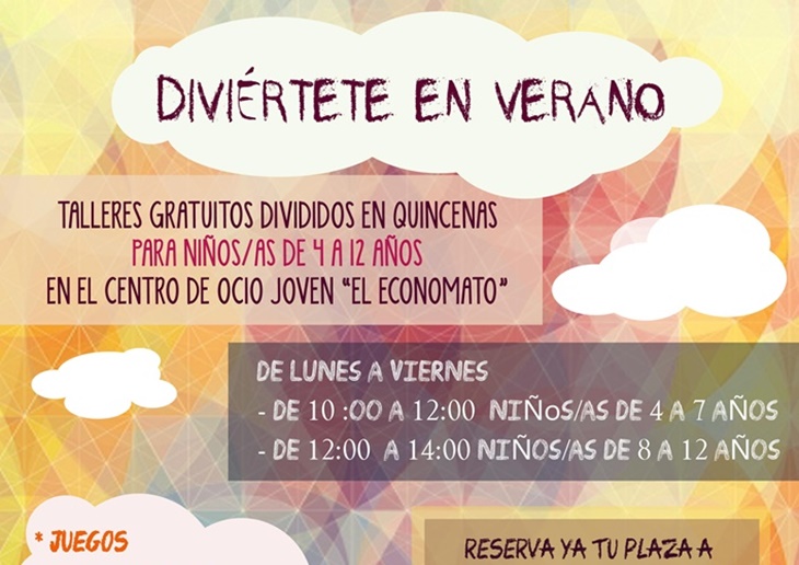 200 plazas para los talleres gratuitos de verano en Mérida