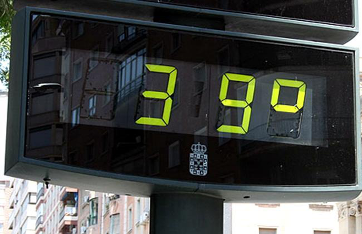 Badajoz fue ayer la segunda capital de provincia más calurosa de España y Europa