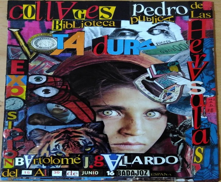 Pedro de las Heras trae a Badajoz el mundo del collage con ‘Votadura’