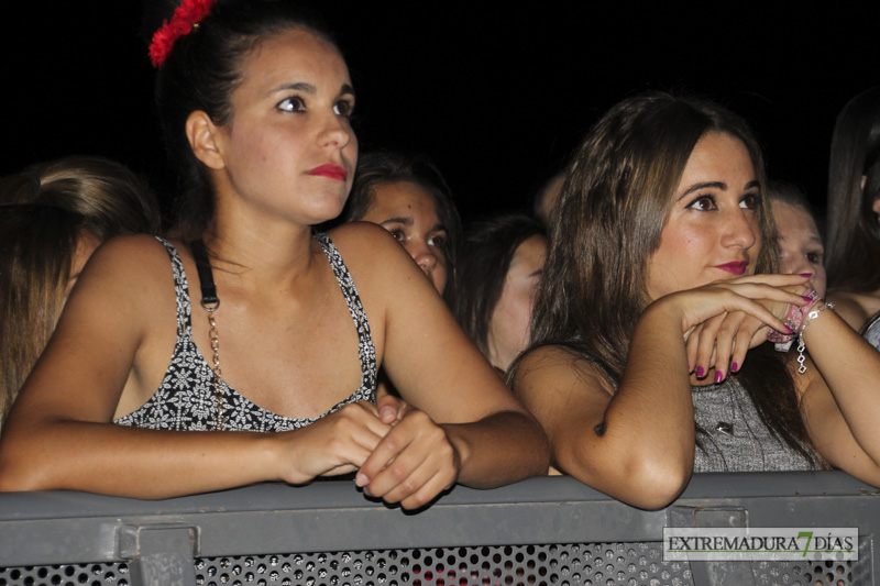 Imágenes del concierto de Henry Méndez en Badajoz