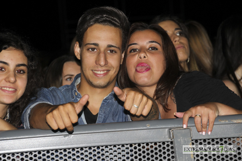 Imágenes del concierto de Henry Méndez en Badajoz