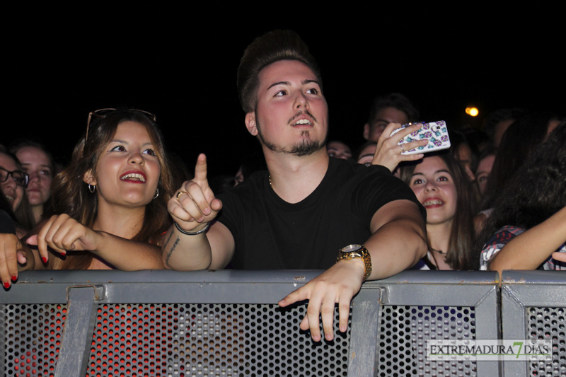 Imágenes del concierto de Henry Méndez en Badajoz