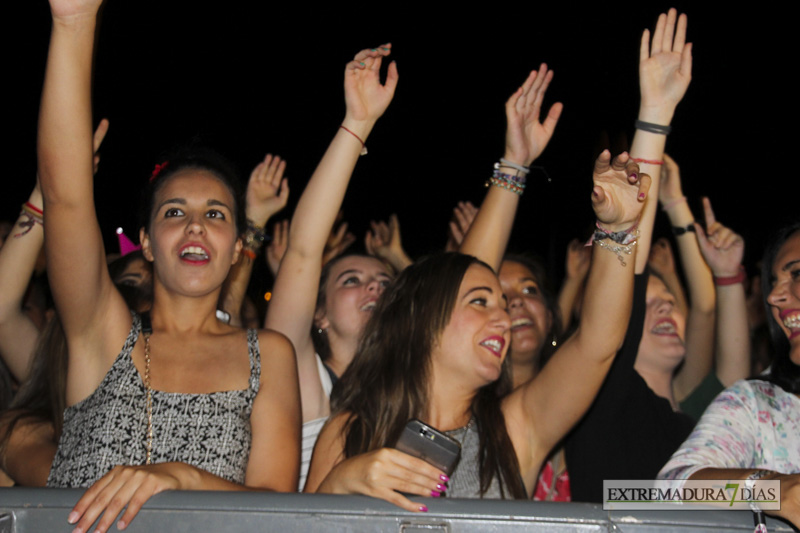 Imágenes del concierto de Henry Méndez en Badajoz